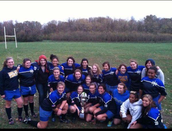 Girls rugby wins state championship