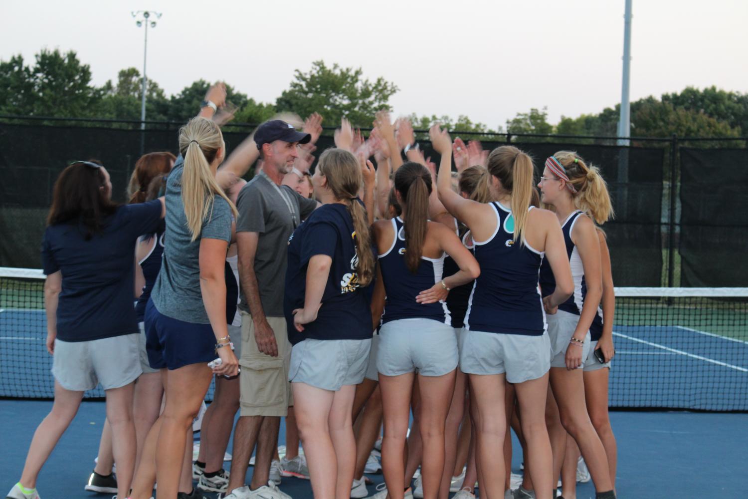 Womens Tennis Senior Night