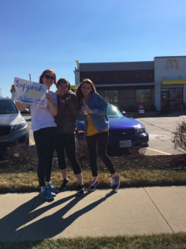 Womens Tennis Takes On McDonalds