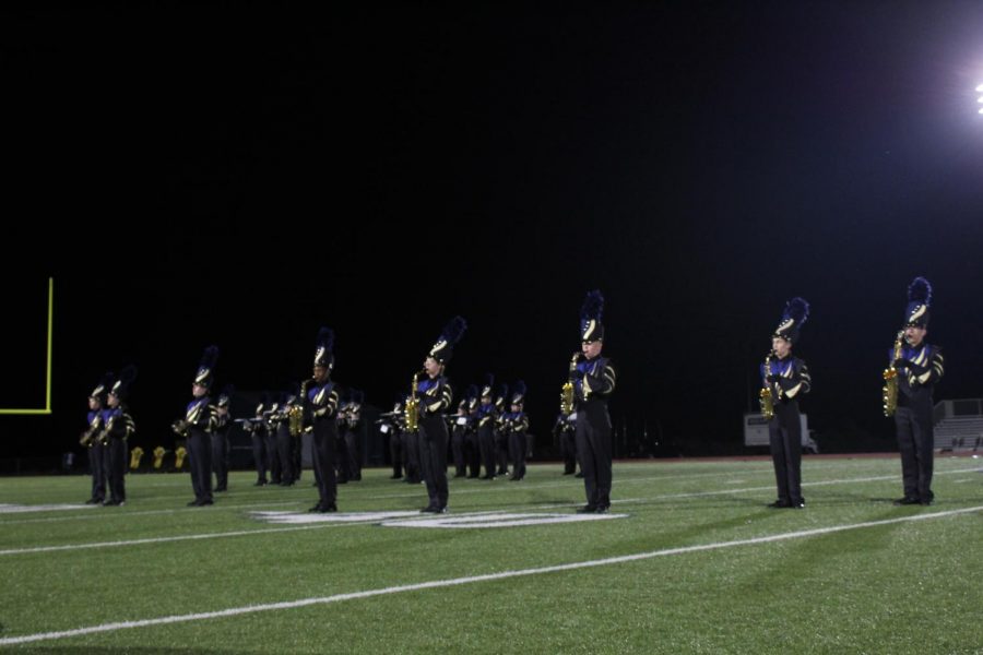 Marching Band, Golden Girls and Cheerleader 9/17 Performance