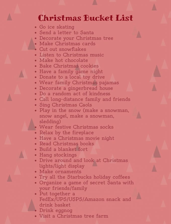 Christmas Bucket List